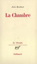 Couverture du livre « La chambre - parenthese » de Jean Roudaut aux éditions Gallimard