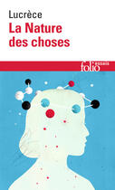 Couverture du livre « La nature des choses » de Lucrece aux éditions Gallimard