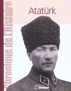 Couverture du livre « Ataturk » de  aux éditions Chronique