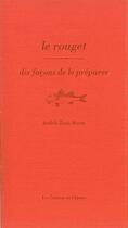 Couverture du livre « Dix façons de le préparer : le rouget » de Andree Zana Murat aux éditions Les Editions De L'epure