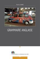 Couverture du livre « Grammaire anglaise » de Lemaire Martine aux éditions Edplg