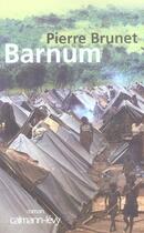 Couverture du livre « Barnum » de Pierre Brunet aux éditions Calmann-levy