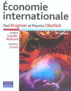 Couverture du livre « Économie internationale (7e édition) » de Krugman/Obstfeld aux éditions Pearson