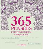 Couverture du livre « 365 pensées pour vivre mieux chaque jour » de  aux éditions Femme Actuelle