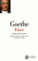 Couverture du livre « Faust » de Johann Wolfgang Von Goethe aux éditions Bartillat