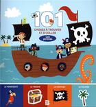Couverture du livre « 101 choses à trouver et à coller : les pirates » de  aux éditions Le Ballon