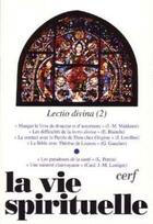 Couverture du livre « La vie spirituelle n 741 » de  aux éditions Cerf