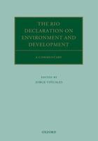 Couverture du livre « The Rio Declaration on Environment and Development: A Commentary » de Jorge E ViÑ Uales aux éditions Oup Oxford