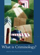 Couverture du livre « What is Criminology? » de Mary Bosworth aux éditions Oup Oxford