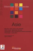 Couverture du livre « Asie (édition 2013-2014) » de Jean-Luc Racine aux éditions Documentation Francaise