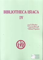 Couverture du livre « Bibliotheca isiaca t.4 » de Richard Veymiers et Laurent Bricault aux éditions Ausonius