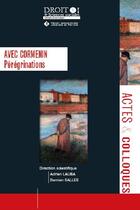 Couverture du livre « Avec Cormenin : Pérégrinations » de Damien Salles et Adrien Lauba aux éditions Universite De Poitiers