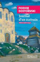 Couverture du livre « Journal d'un écrivain » de Fedor Dostoievski aux éditions Éditions Rivages