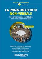 Couverture du livre « La communication non verbale » de Patrice Ras aux éditions Studyrama