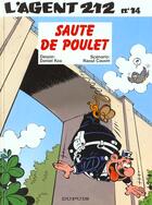 Couverture du livre « L'agent 212 Tome 14 : sauté de poulet » de Daniel Kox et Raoul Cauvin aux éditions Dupuis