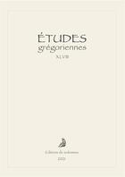 Couverture du livre « Études grégoriennes : vol. XLVIII 2021 » de  aux éditions Solesmes