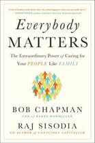 Couverture du livre « Everybody matters » de Bob Chapman Sisodia aux éditions Adult Pbs