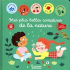 Couverture du livre « Mes plus belle comptines de la nature » de Melisande Luthringer aux éditions Larousse