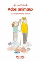 Couverture du livre « Ados animaux » de Myrha Verbizh et Alyssa Verbizh aux éditions Ecole Des Loisirs