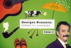 Couverture du livre « Poèmes et chansons » de Georges Brassens aux éditions Pointdeux