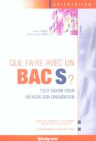 Couverture du livre « Que faire avec un bac s ? » de Pascal Fitzner aux éditions Studyrama