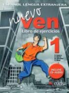 Couverture du livre « Nuevo ven 1 ; cahier d'activités + cd audio » de Castro-F aux éditions Didier