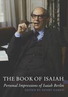Couverture du livre « The Book of Isaiah » de Henry Hardy aux éditions Boydell And Brewer Group Ltd