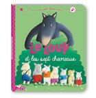 Couverture du livre « Le loup et les 7 chevreaux » de Christel Desmoinaux aux éditions Deux Coqs D'or