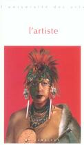 Couverture du livre « L'artiste » de Universite De La Sor aux éditions Klincksieck