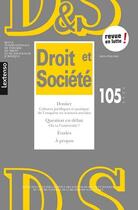 Couverture du livre « Droit & societe n 105-2020 » de  aux éditions Lgdj