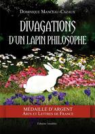 Couverture du livre « Divagations D'Un Lapin Philosophe » de Manceau Cazaux aux éditions Amalthee