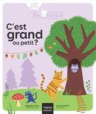 Couverture du livre « C'est grand ou petit ? » de Madeleine Deny et Maryse Guittet aux éditions Hatier