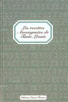 Couverture du livre « Les recettes auvergnates de tante leonie » de Andant/Batteix aux éditions Ouest France