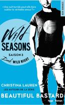 Couverture du livre « Wild seasons Tome 3 : dark wild night » de Christina Lauren aux éditions Hugo Roman