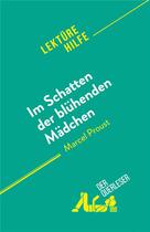 Couverture du livre « Im Schatten der blühenden Mädchen : von Marcel Proust » de Irene Lazzari aux éditions Derquerleser.de