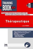 Couverture du livre « Training book therapeutique » de Ferrie Lucile aux éditions Vernazobres Grego