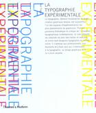 Couverture du livre « La typographie expérimentale » de Teal Triggs aux éditions Thames And Hudson