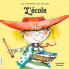 Couverture du livre « Jiji et Pichou t.7 ; l'école » de Ginette Anfousse aux éditions Les Editions De La Courte Echelle