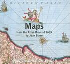 Couverture du livre « Maps atlas maior of 1665 » de Joan Blaeu aux éditions Taschen