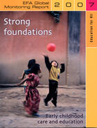 Couverture du livre « Strong foundations ; early childhood care and education » de  aux éditions Unesco
