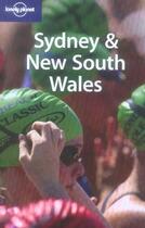 Couverture du livre « Sydney and new south wales » de Justine Vaisutis aux éditions Lonely Planet France