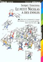 Couverture du livre « Le petit Nicolas : le Petit Nicolas a des ennuis » de Jean-Jacques Sempe et Rene Goscinny aux éditions Gallimard-jeunesse