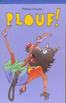 Couverture du livre « Plouf ! » de Corentin Philippe aux éditions Ecole Des Loisirs