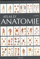 Couverture du livre « Atlas d'anatomie: reliure a spirale » de Kamina aux éditions Maloine