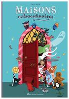 Couverture du livre « Maisons extraordinaires » de Cecile Becq aux éditions Albin Michel