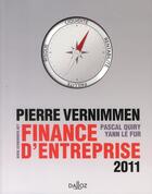 Couverture du livre « Finance d'entreprise (9e édition) » de Yann Le Fur et Pierre Vernimmen et Pascal Quiry aux éditions Dalloz