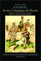 Couverture du livre « Journal de ma campagne de Russie » de Theodor Von Papet aux éditions Spm