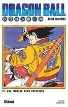 Couverture du livre « Dragon Ball - édition originale Tome 17 : Une terreur sans précédent » de Akira Toriyama aux éditions Glenat