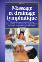 Couverture du livre « Massage et drainage lymphatique » de F Gazzola aux éditions De Vecchi
