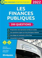 Couverture du livre « Les finances publiques : 200 questions » de Jean Marc Pasquet et Jerome Kerambrun aux éditions Studyrama